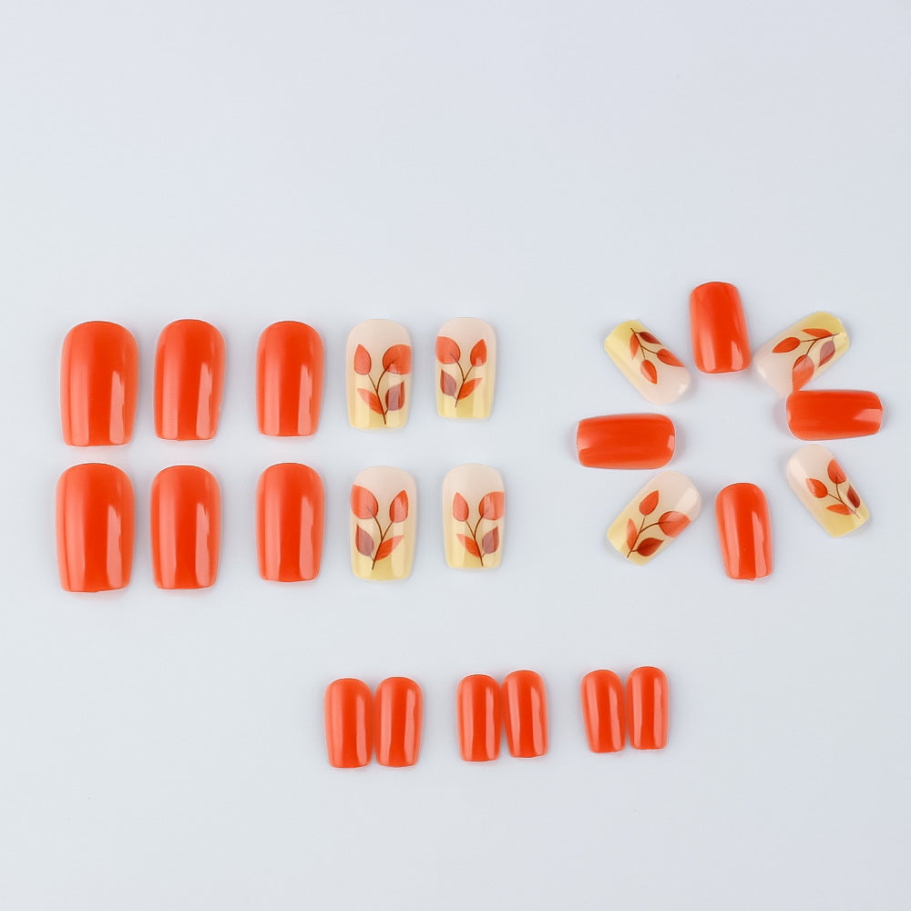 Set per nail art a pressione a tema autunnale