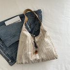 Borsa a tracolla versatile in velluto