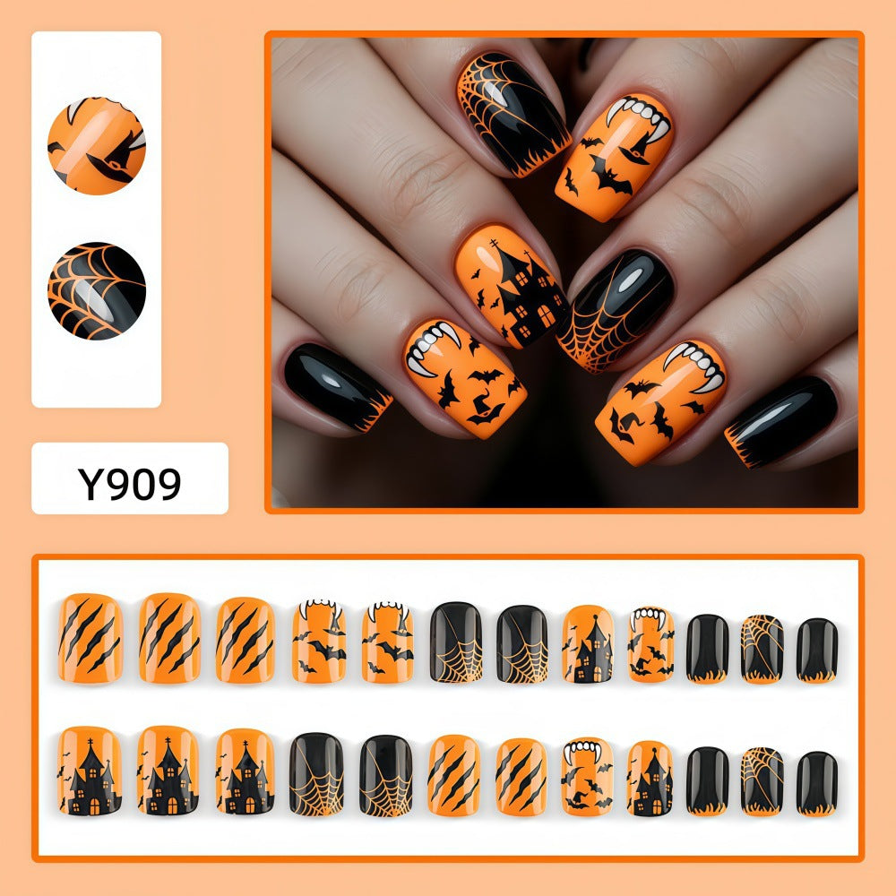 Set creativo per nail art di Halloween