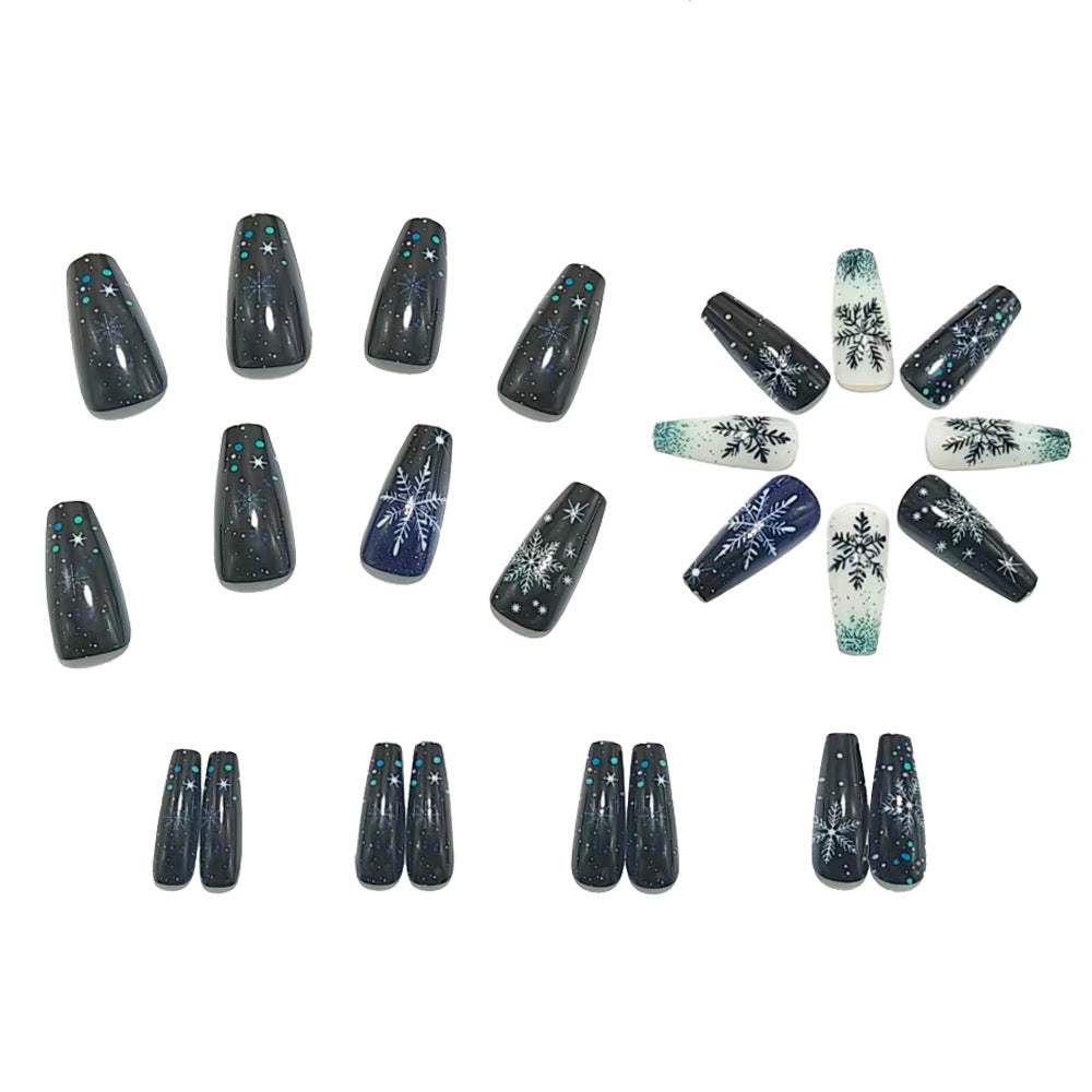 Nail art invernale