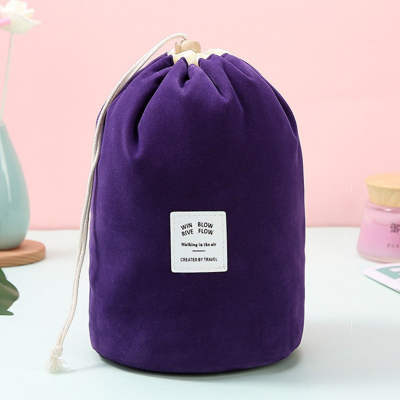 Borsa da viaggio resistente con coulisse in velluto