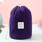 Borsa da viaggio resistente con coulisse in velluto