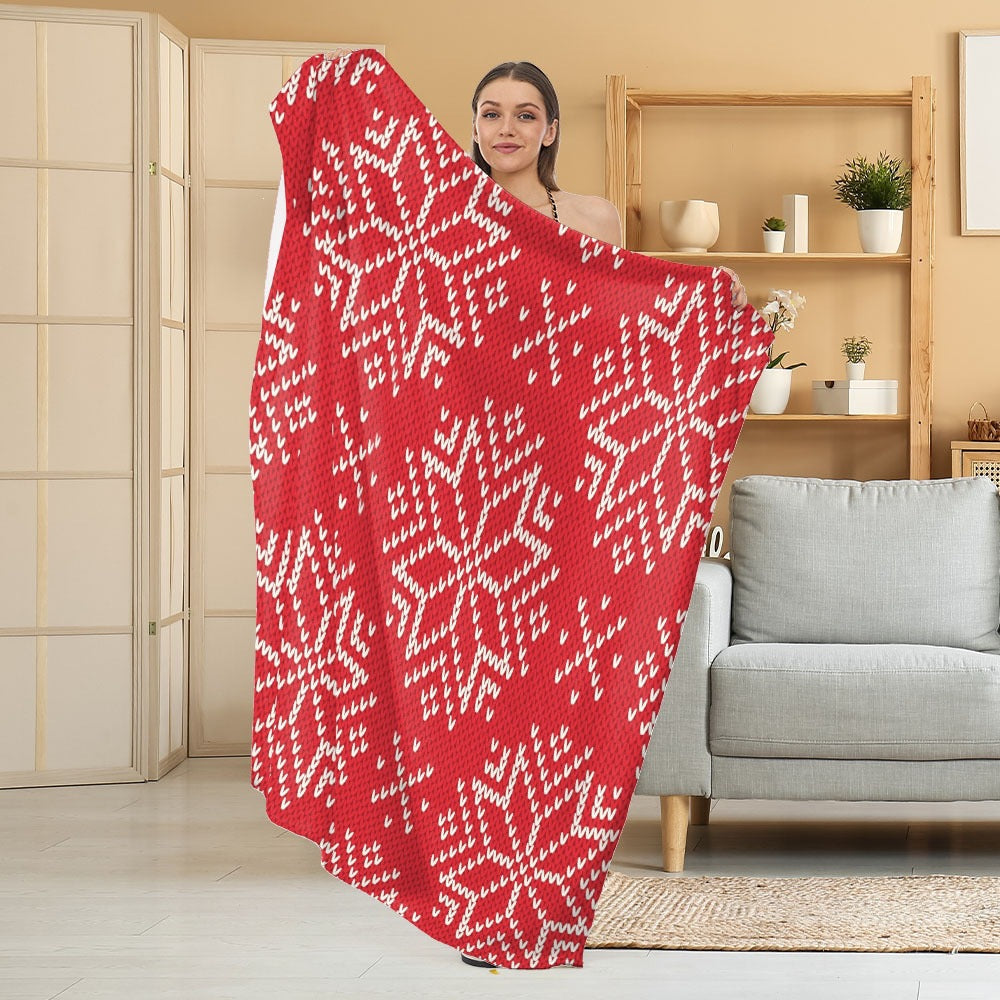 Accogliente coperta in pile a tema Halloween