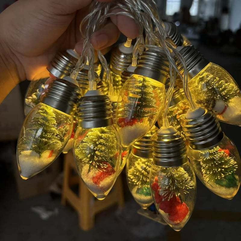 Luci della stringa di Natale