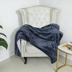 Coperta in pile strutturata accogliente da donna