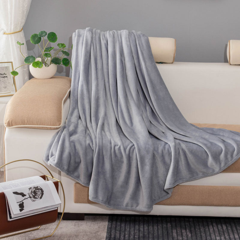 Lussuosa coperta in pile da donna dalla consistenza morbida