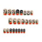 Set per unghie artificiali con motivo Halloween
