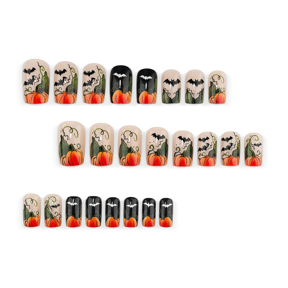 Set per unghie artificiali con motivo Halloween