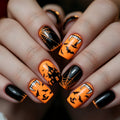 Set creativo per nail art di Halloween