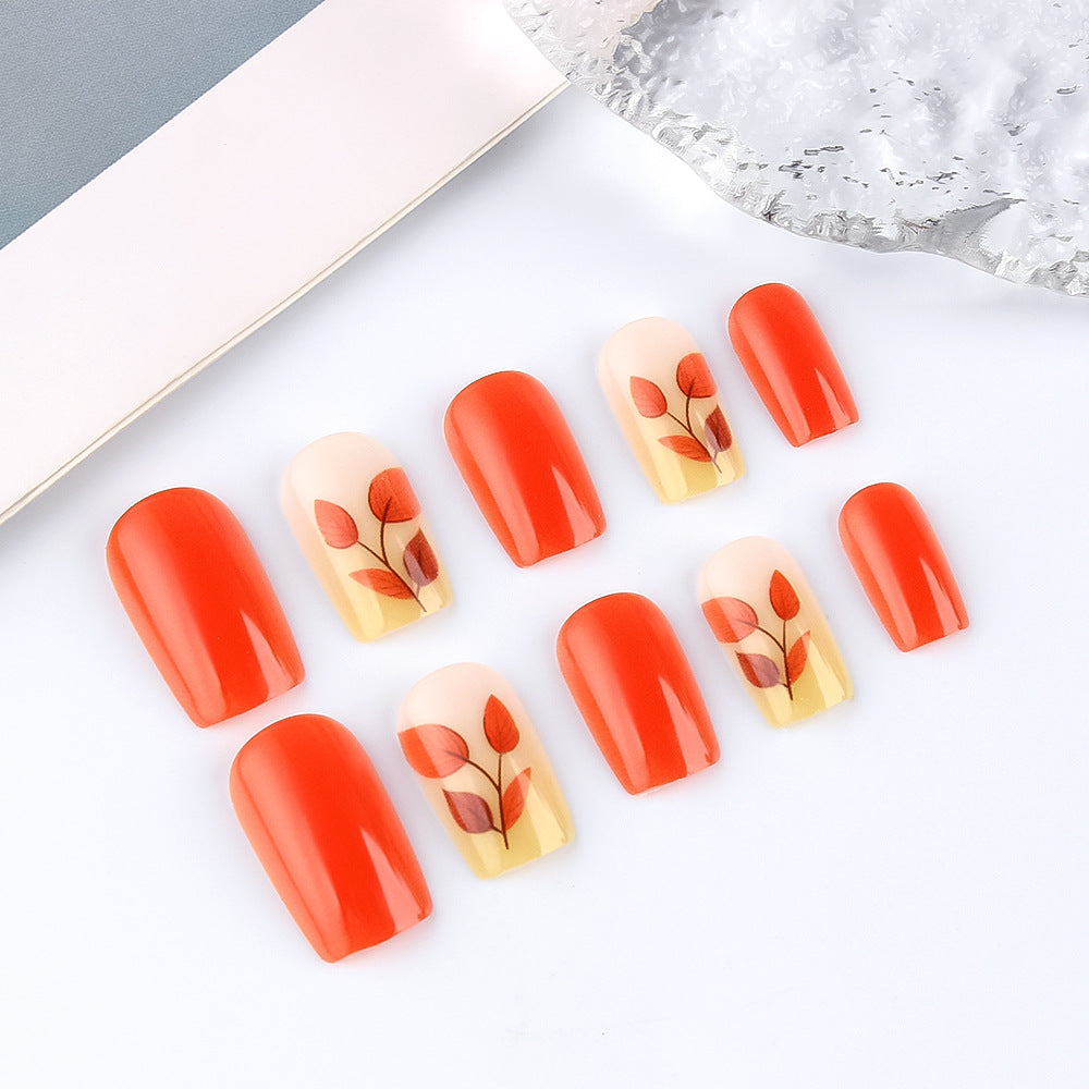 Set per nail art a pressione a tema autunnale