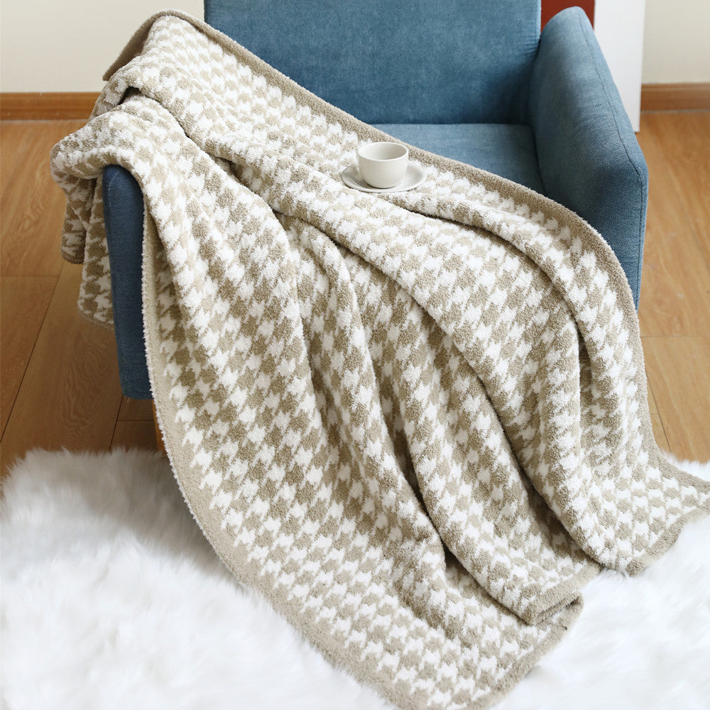 Decorazione per la casa, accogliente coperta