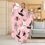 Accogliente coperta in pile a tema Halloween