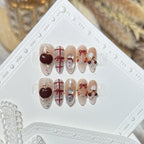 Set per nail art a pressione a tema invernale