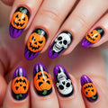 Unghie artificiali per nail art di Halloween