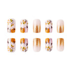 Nail art decorativa a tema autunnale