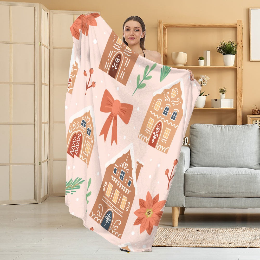 Accogliente coperta in pile a tema Halloween