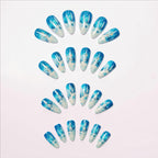 Nail art artistica a tema invernale