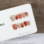 Set artistico per unghie a pressione a tema autunnale