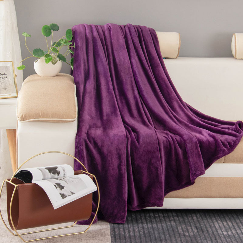 Lussuosa coperta in pile da donna dalla consistenza morbida