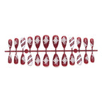 Elegante set per nail art natalizio
