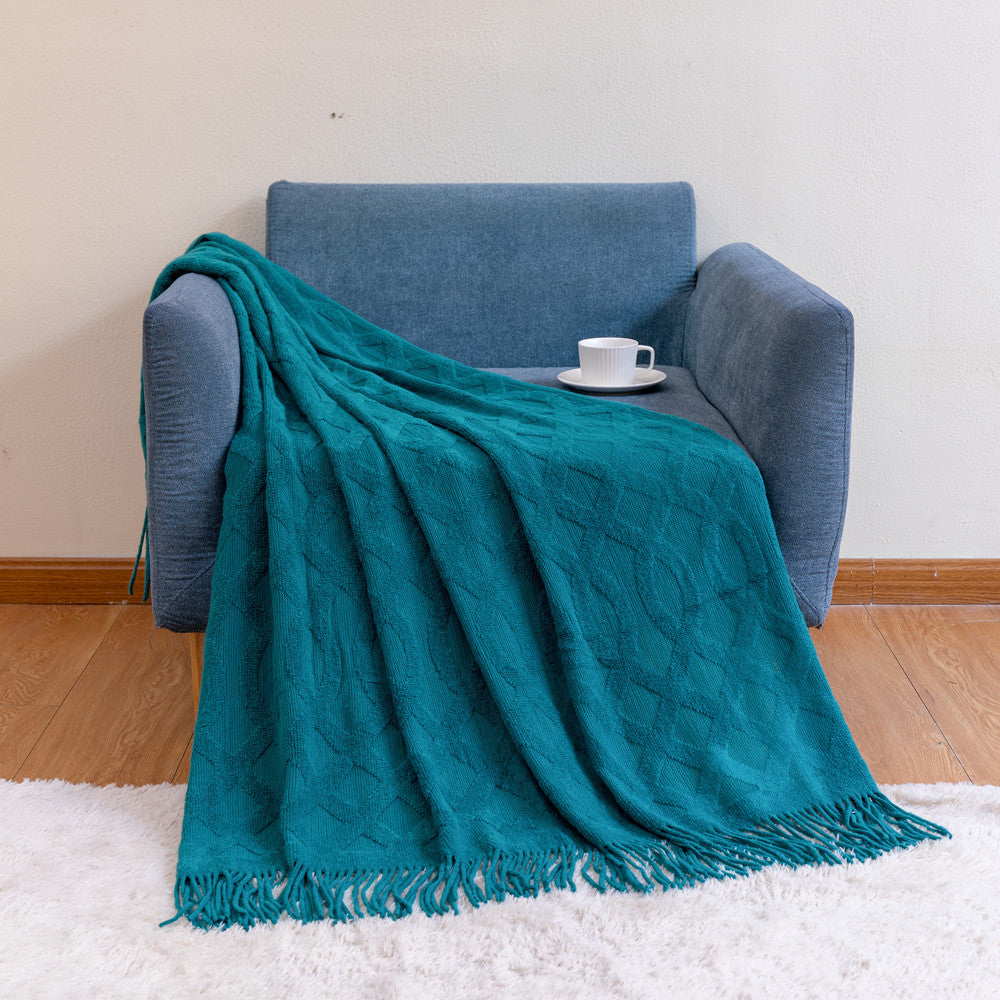Coperta accogliente per decorazioni per la casa