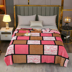 Coperta decorativa in pile