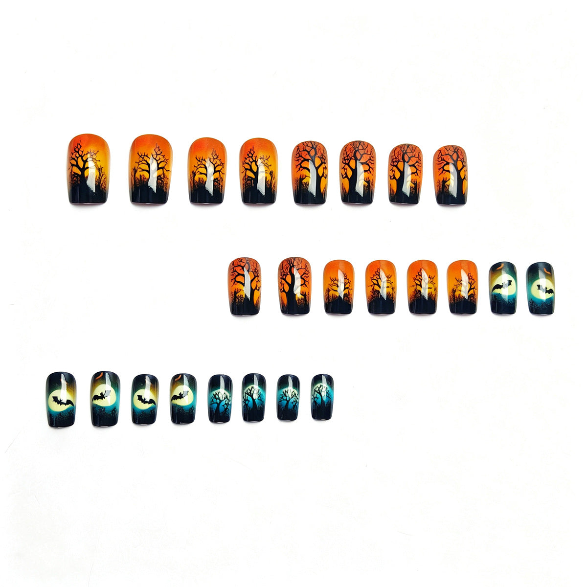 Nail art artistica a tema Halloween