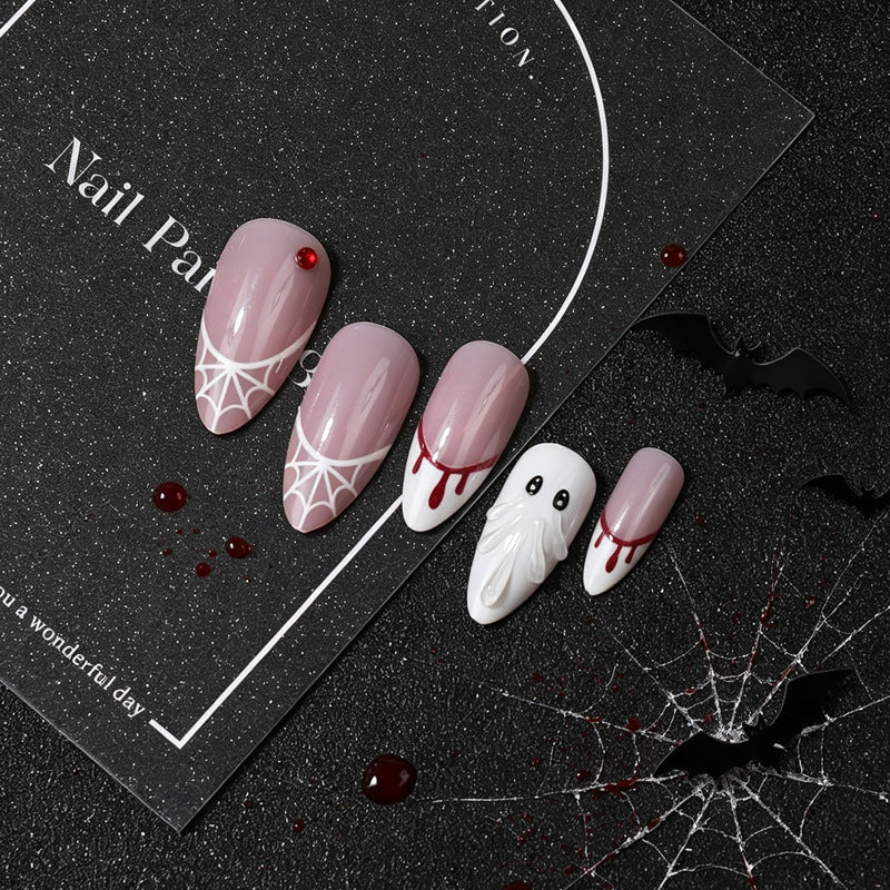 Set di unghie a pressione creativo a tema Halloween