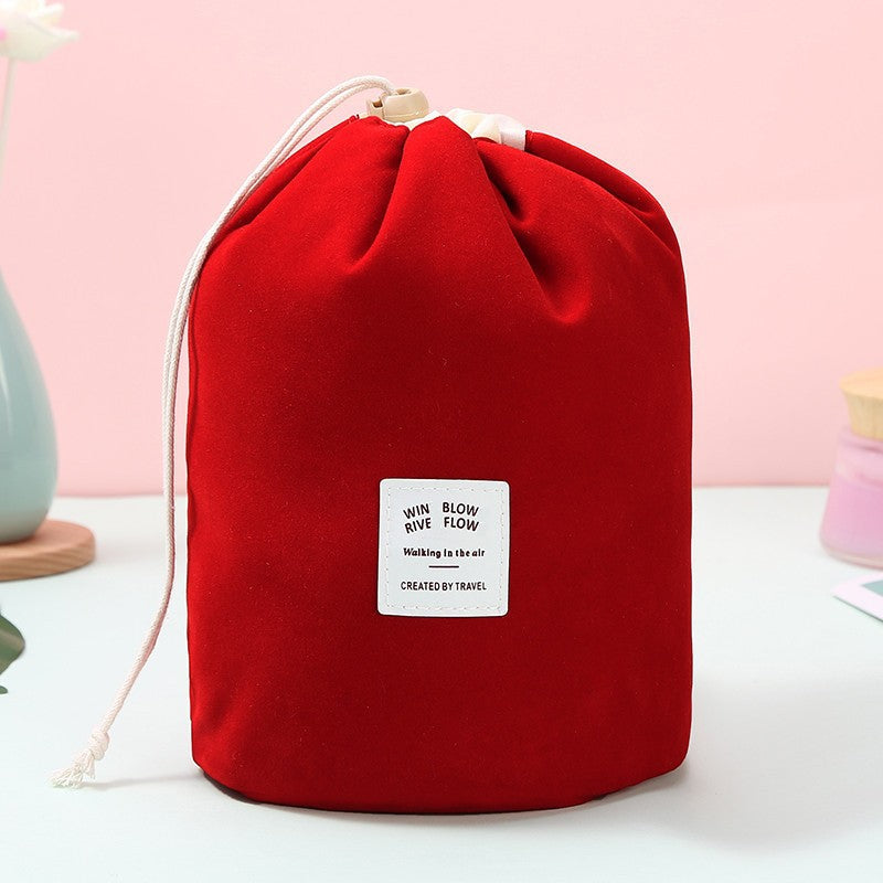 Borsa da viaggio resistente con coulisse in velluto