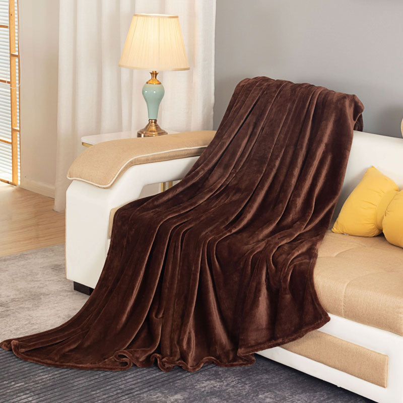 Lussuosa coperta in pile da donna dalla consistenza morbida