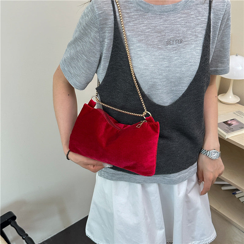 WoElegante pochette in velluto