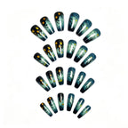 Nail art creativa progettata per Halloween