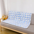 Coperta da divano accogliente e resistente da donna