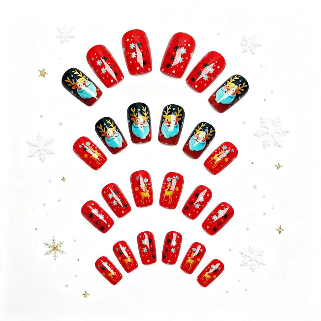 Set per nail art a tema natalizio