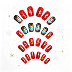 Set per nail art a tema natalizio