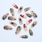 Set di unghie a pressione artistiche a tema Halloween