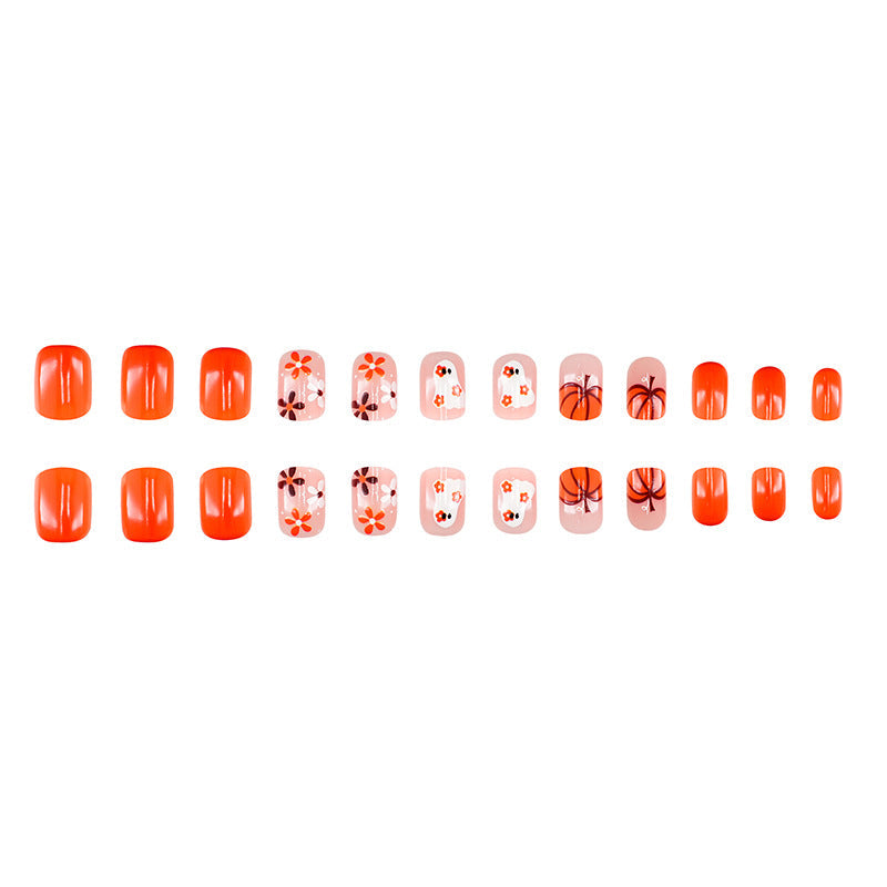 Set artistico per unghie a pressione con disegni a tema Halloween