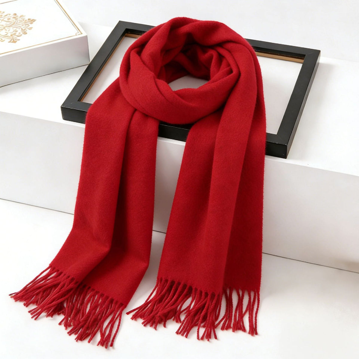 Sciarpa elegante da donna realizzata in morbido cashmere