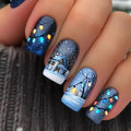 Nail art stagionale del Paese delle Meraviglie Invernali
