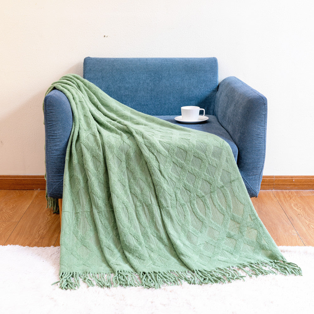 Coperta accogliente per decorazioni per la casa