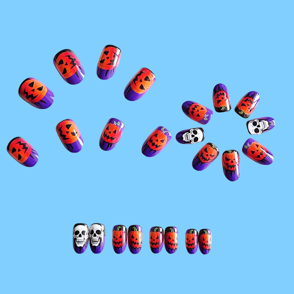 Unghie artificiali per nail art di Halloween