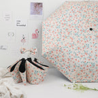 Ombrello automatico da donna con motivo floreale colorato