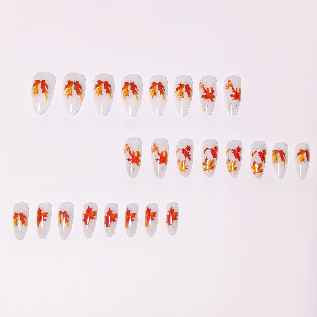 Nail art ispirata all'autunno