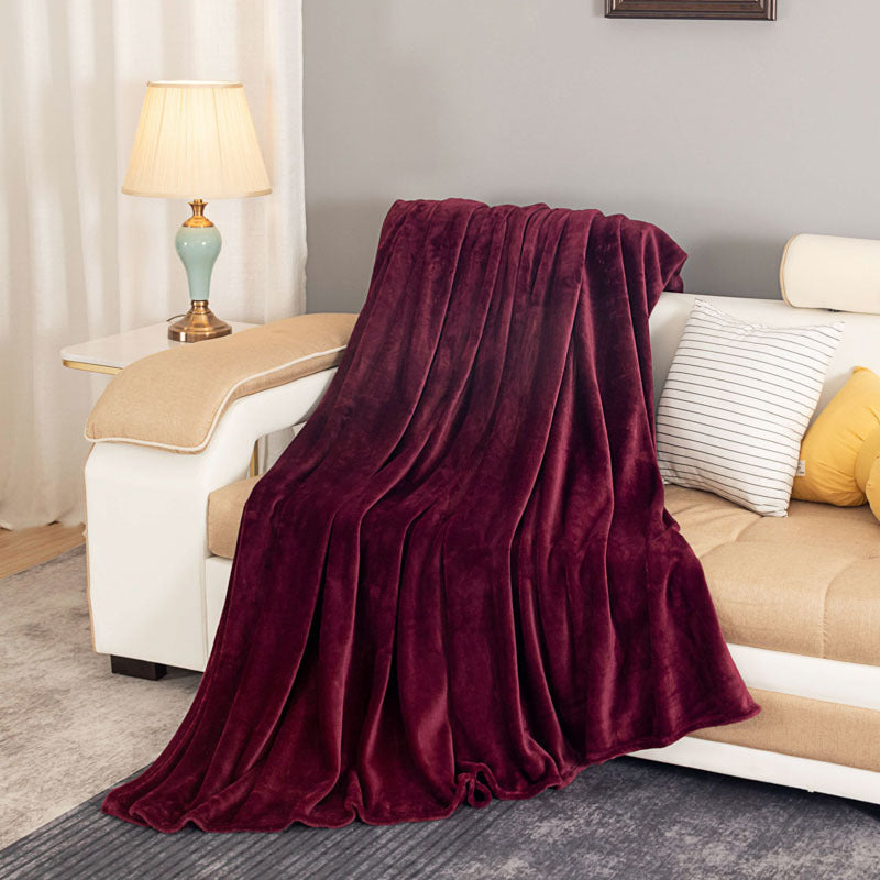 Lussuosa coperta in pile da donna dalla consistenza morbida