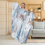 Accogliente coperta in pile a tema Halloween