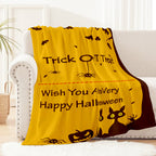 Coperta in pile a tema Halloween