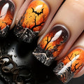 Set artistico per unghie a pressione a tema Halloween