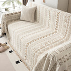 Coperta per divano con motivo geometrico