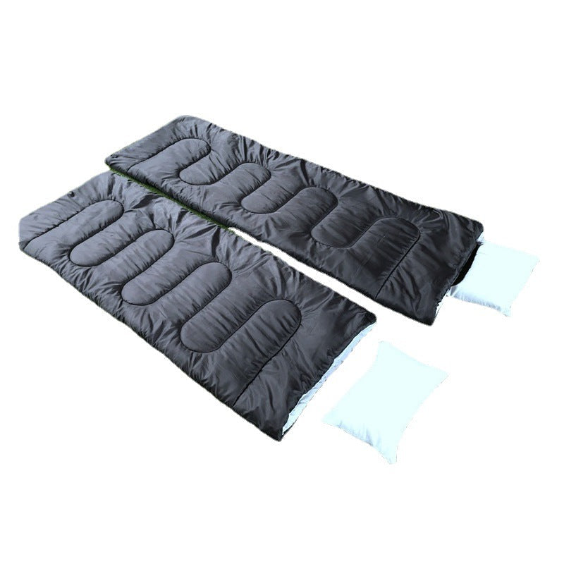 Coperta da viaggio con cuscini integrati