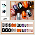 Set per nail art di Halloween con disegni inquietanti
